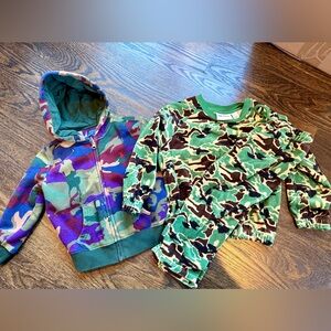 3T Boys Camouflage winter Bundle